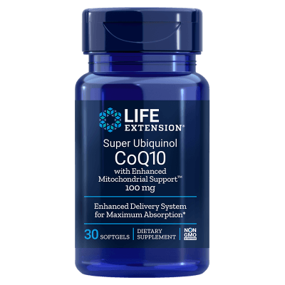 Anti-Imbatranire - Super Ubiquinol CoQ10 100mg Life Extension