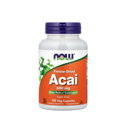 NOW Foods - Acai 500mg 100 capsule - NOW Foods