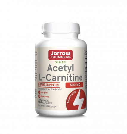 Amino Acizi - Acetyl L-Carnitine 500 mg 60 capsule - Jarrow Formulas