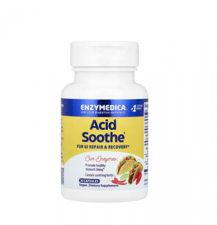 OFERTE SPECIALE - Acid Soothe 30 Capsule - Enzymedica