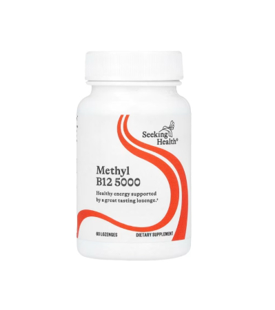 Vitamina B - Active B12 5000 60 Lozenges - Seeking Health