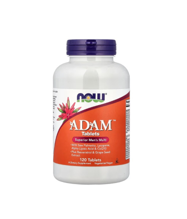 Vitamine & Minerale - ADAM 120 tablete - NOW Foods
