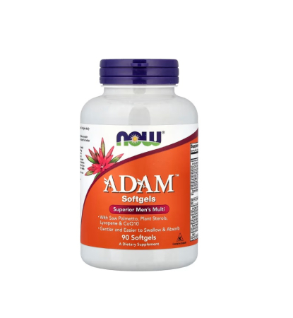 Producatori - ADAM Superior Men's Multi 90 capsule moi - NOW Foods