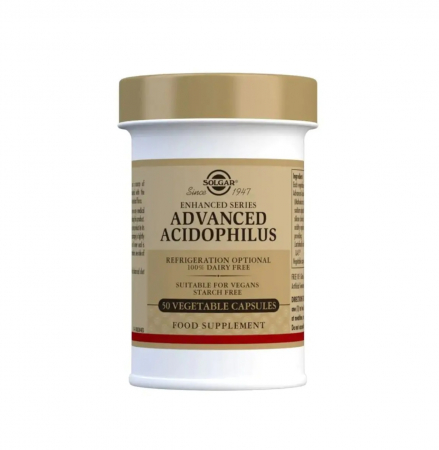 Pentru Digestie - Advanced Acidophilus 50 capsule - Solgar