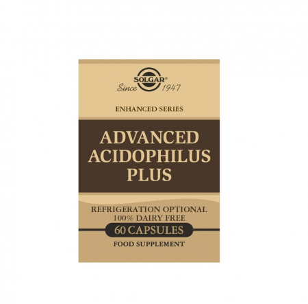 Pentru Digestie - Advanced Acidophilus Plus 60 capsule - Solgar