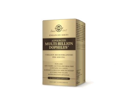Pentru Digestie - Advanced Multi-Billion Dophilus 60 capsule - Solgar