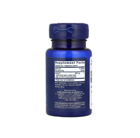 Aged Black Garlic 30 capsule - Life Extension [1]