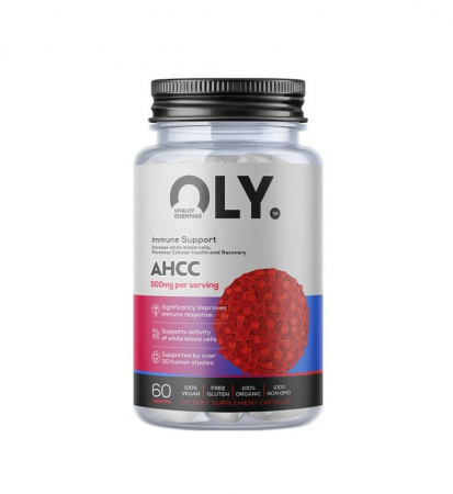 Imunitate - AHCC 500mg 60 capsule - OLY
