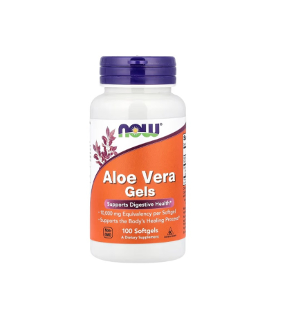 Digestie - Aloe Vera Gels 100 capsule - NOW Foods