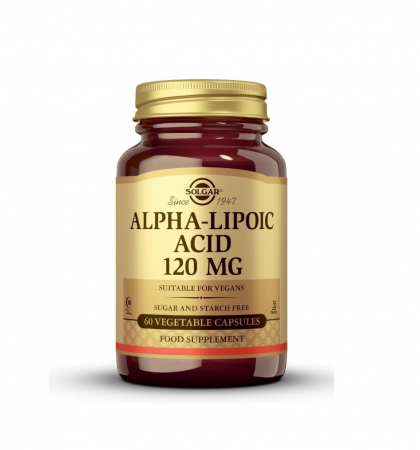 Performanta - Alpha-Lipoic Acid 120mg 60 capsule - Solgar
