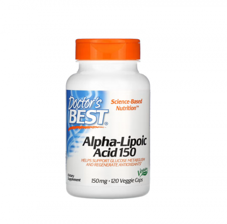 Doctor's Best - Alpha-Lipoic Acid 150 150mg 120 Capsule - Doctor's Best