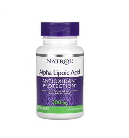 Natrol - Alpha Lipoic Acid 300 mg 50 capsule - Natrol