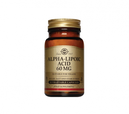 Solgar - Alpha-Lipoic Acid 60mg 30 capsule - Solgar