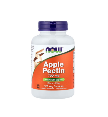 Producatori - Apple Pectin 700 mg 120 capsule - NOW Foods