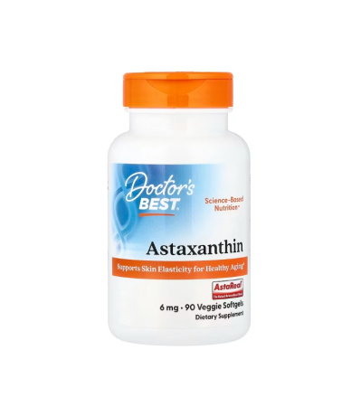 Anti-Imbatranire - Astaxanthin with AstaReal 6mg 90 Softgels - Doctor's Best
