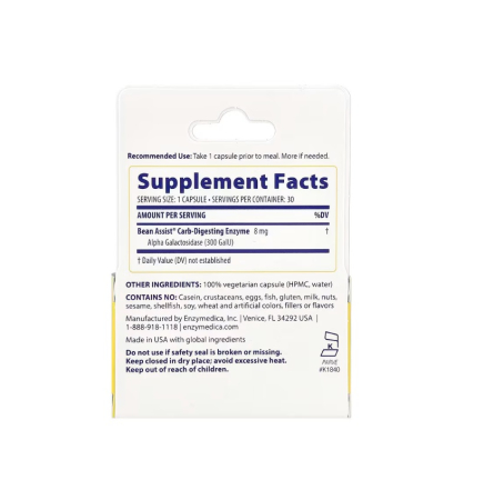 BeanAssist 30 capsule - Enzymedica [1]