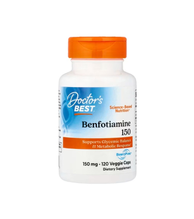 Benfotiamine 150 with BenfoPure 150mg 120 Capsule - Doctor's Best [0]