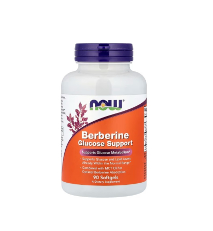 Producatori - Berberine Glucose Support 90 capsule moi - NOW Foods