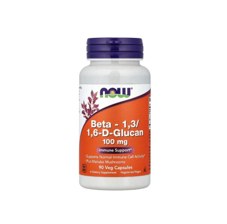 Imunitate - Beta - 1, 3/1, 6-D-Glucan 100mg 90 capsule - Now Foods