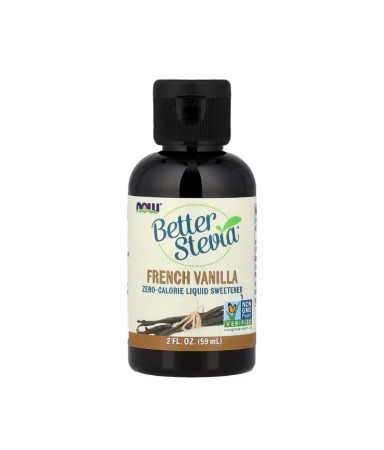 NOW Foods - Better Stevia French Vanilla 59 ml - NOW Foods