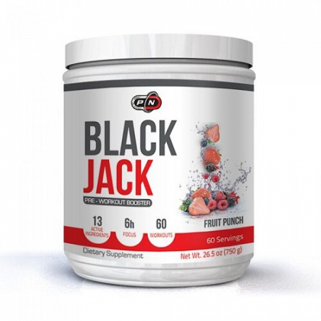 Pure Nutrition USA - Black Jack 600g Fruit Punch - Pure Nutrition