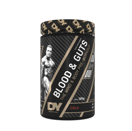 Dorian Yates Nutrition - Blood & Guts PreWorkout Cola 380g. -  Dorian Yates