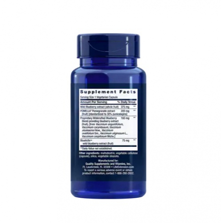 Blueberry Extract and Pomegranate 60 Capsules - Life Extension [1]