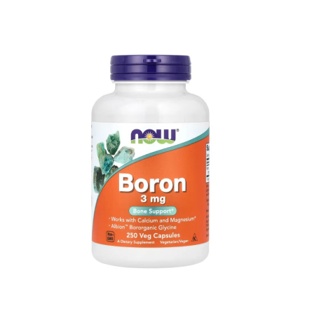 NOW Foods - Boron 3mg 250 capsule - NOW Foods