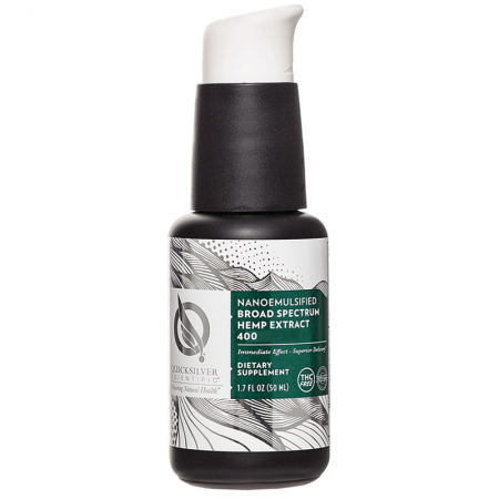 Anti-Imbatranire - Nano Emulsie Broad Spectrum Hemp extract de canepa CDB400 50ml Quicksilve