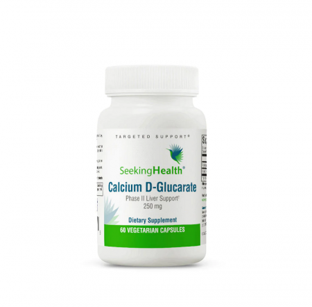 Pentru Digestie - Calcium D-Glucarate WSL + BOGO 60 capsule - Seeking Health