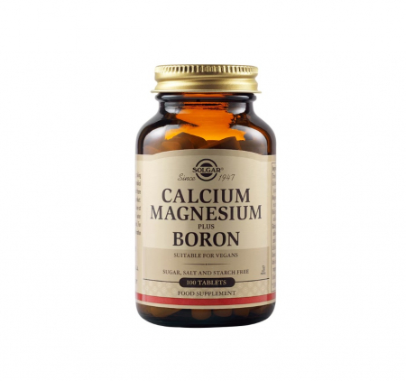 Solgar - Calcium Magnesium plus Boron 100 tablete - Solgar