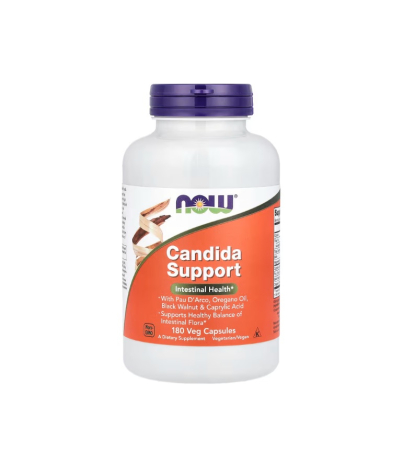 Suplimente Pentru: - Candida Support 180 capsule - NOW Foods