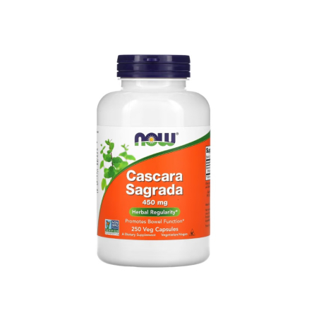 NOW Foods - Cascara Sagrada 450mg 250 capsule - NOW Foods