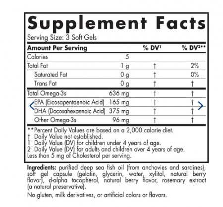 Children's DHA Xtra 636mg Berry Punch 1-6 ani [1]
