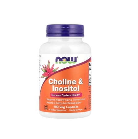 NOW Foods - Choline & Inositol 100 capsule - NOW Foods