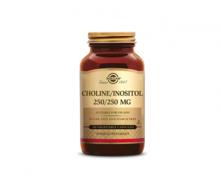 Ficat - Choline/Inositol 250/250mg 50 capsule - Solgar