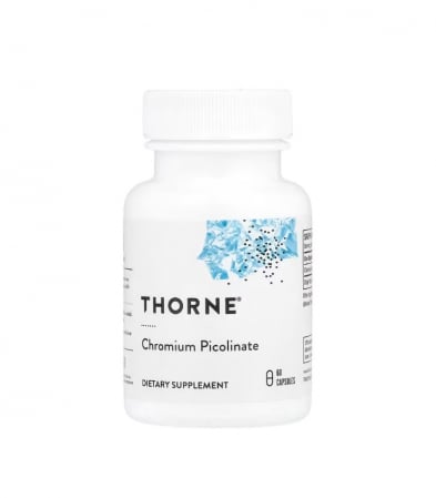 Thorne Research - Chromium Picolinate, 500mcg, 60 capsule - Thorne