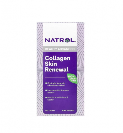 Natrol - Collagen Skin Renewal Advanced Beauty 120 tablete - Natrol