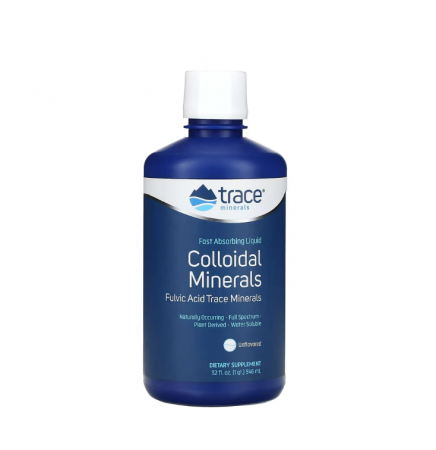 Vitamine & Minerale - Collodial Minerals Unflavored 946ml - Trace Minerals