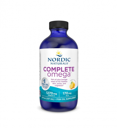 Stres & Stare De Spirit - Complete Omega 237ml Lemon - Nordic Naturals