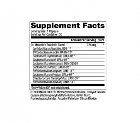 Complete Probiotics 70 Billion CFU 30 Capsule - Dr. Mercola [1]