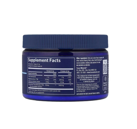 ConcenTrace Daily Mineral Powder Natural Blue Raspberry 132 grame - Trace Minerals [1]