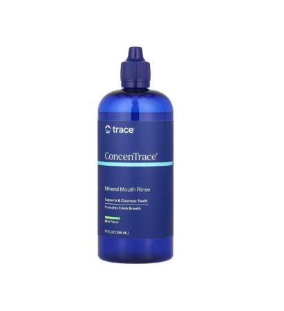 ConcenTrace Mineral Mouth Rinse Mint (Apa de Gura cu Minerale) 473 ml - Trace Minerals [2]