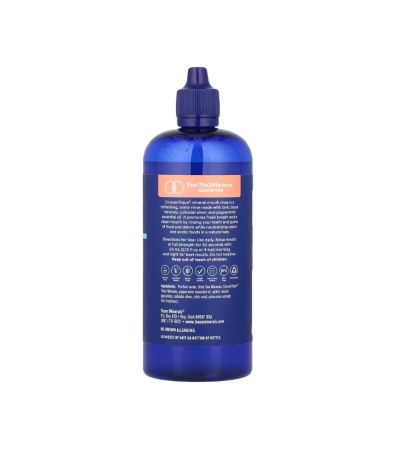 ConcenTrace Mineral Mouth Rinse Mint (Apa de Gura cu Minerale) 473 ml - Trace Minerals [3]