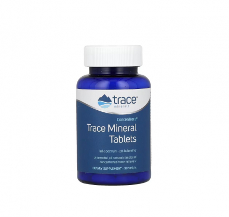 Oase & Articulatii - ConcenTrace Trace Mineral 90 tablete - Trace Minerals