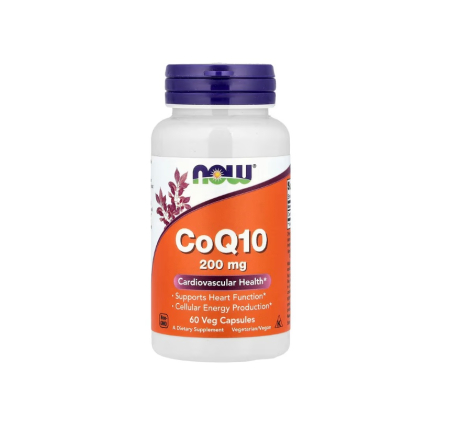 NOW Foods - CoQ10 200mg 60 capsule - NOW Foods