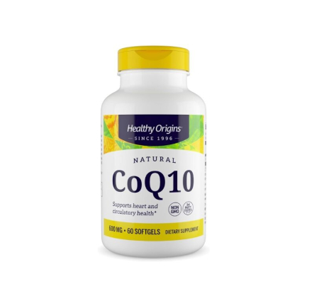 Healthy Origins - CoQ10 600mg 60 capsule moi - Healthy Origins