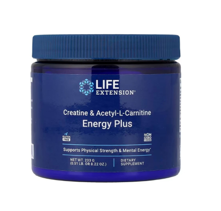 Performanta - Creatine & Acetyl-L-Carnitine Energy Plus 233g - Life Extension