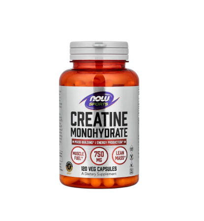 Controlul Greutatii & Sport - Creatine Monohydrate 750mg 120 capsule - NOW Foods