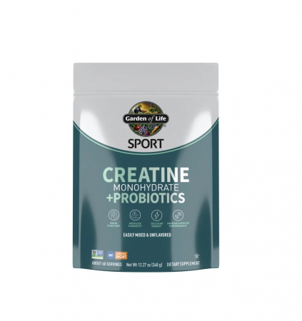 Performanta - Creatine Monohydrate + Probiotics Powder 348g - Garden of Life